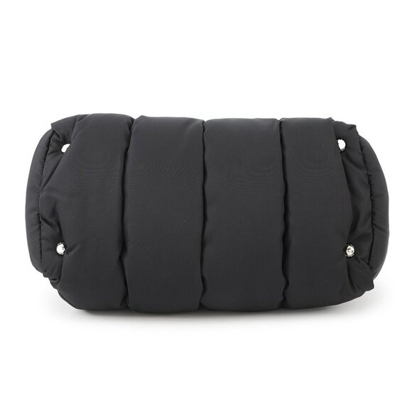 PRADA Tessuto Bomber 2-Way Handbag Nylon Black BL0881 - Picture 6 of 16